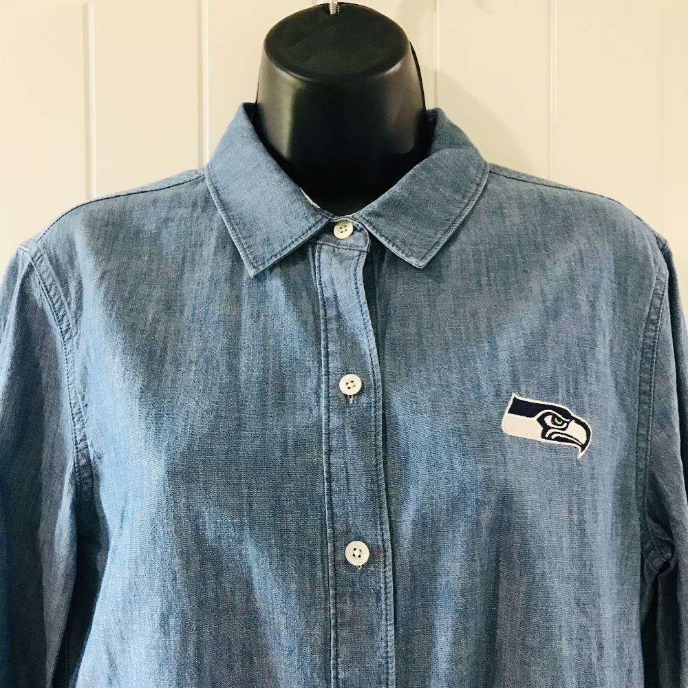 🆕Tommy Bahama Ladies Seattle Seahawks Shirt